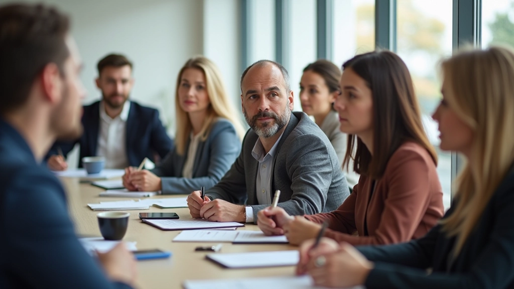 Interkulturelle Trainings-Gruppe im Klassenzimmer