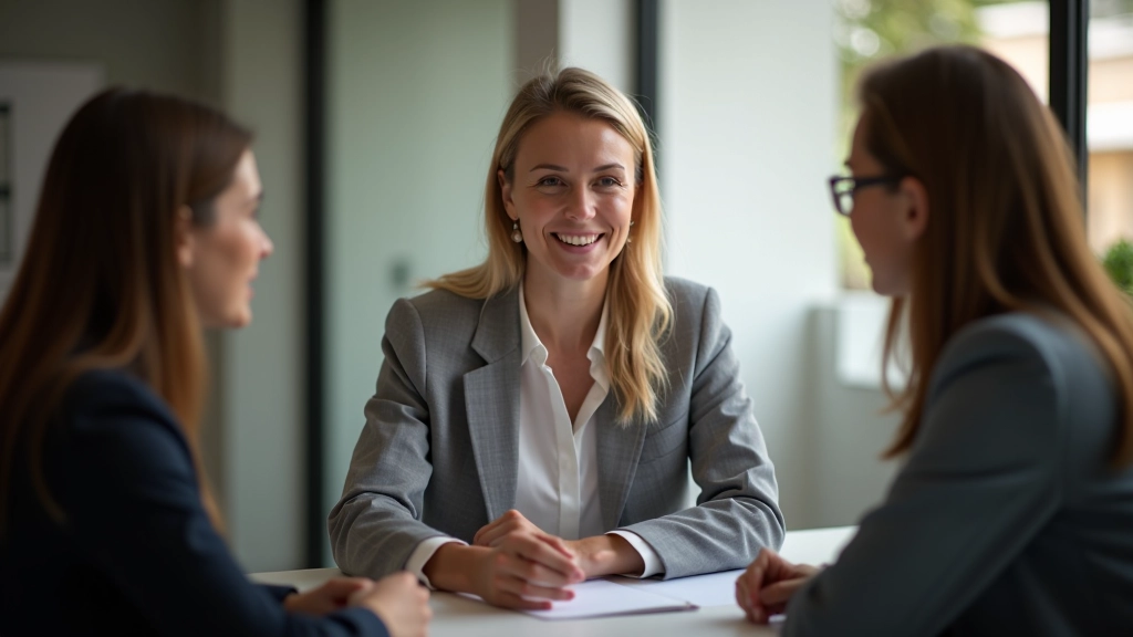 Trainer in Diskussion mit Teilnehmern